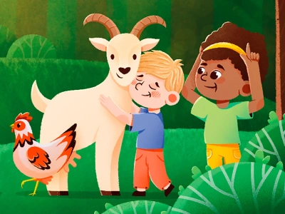 A fantastic children book illustrations