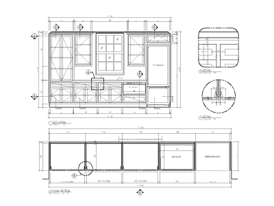 A highly detailed millwork/cabinetry shop drawings | Upwork