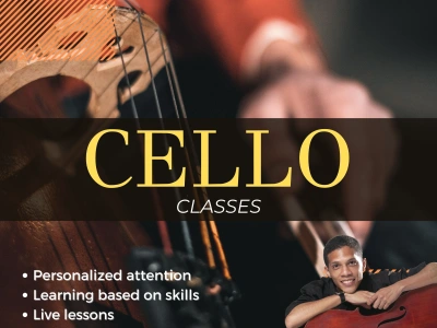 Online cello lesson in any level for children or adult with google meet