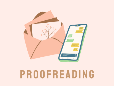 A perfect proofreading of your B2C letter or email