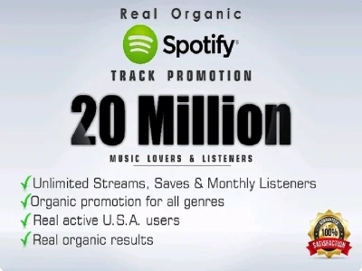 Organic music promotion for your Spotify music