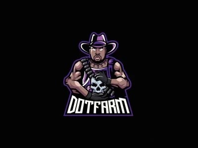 Amazing mascot logo for sports, gaming, esports, streamer