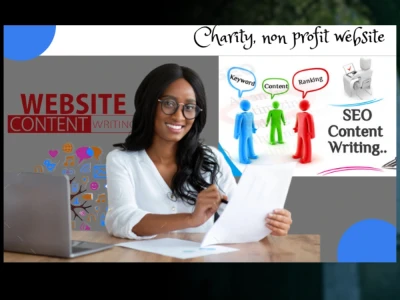 100% website content for charity, crowdfunding, ngo, nonprofit