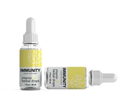 A print-ready SUPPLEMENT PRODUCT LABEL design