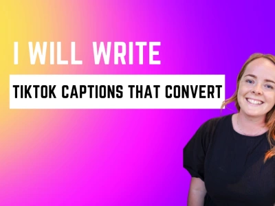 TikTok captions that convert