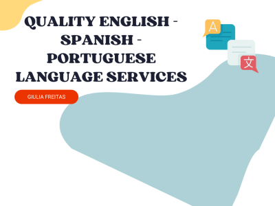 A Portuguese, English & Spanish teacher, proofreader, writer, transcriber