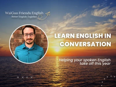 Natural, conversational English practice with an American + feedback