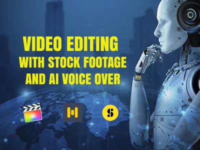An amazing video for Youtube with stock footage and AI voice-over
