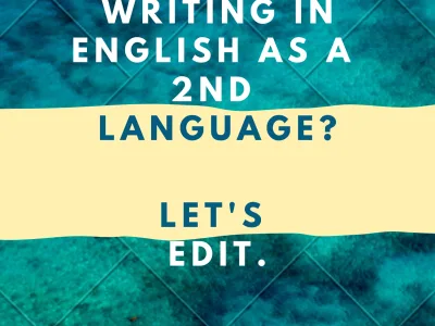 A native-level proofread + edit of your English text or eBook