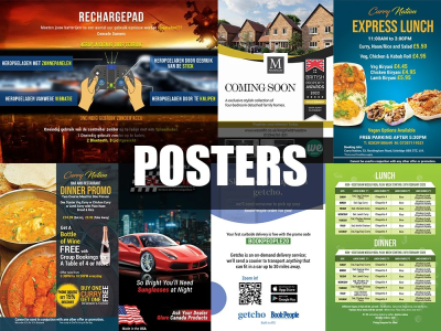 Fantastic and high engaging Posters/Banner/Signage