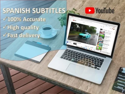 Transcriptions from English videos to Spanish (SPANISH SUBTITLES)