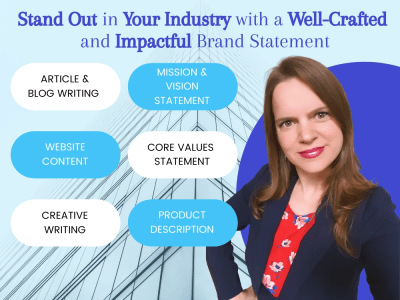 A well-crafted, powerful, mission and vision statement for your brand