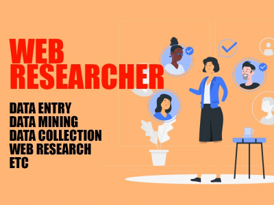 Web Research, Data Entry, Data Mining, and Data Collection Services