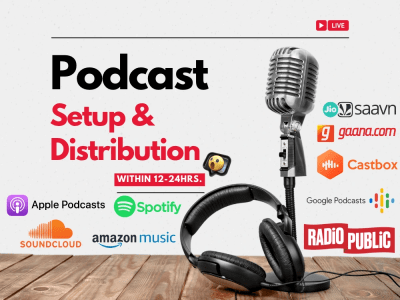 Your podcast listed on most popular platforms