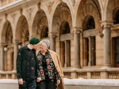 Vacation Couple photoshoot in Prague