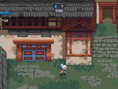 Pixel art background assets