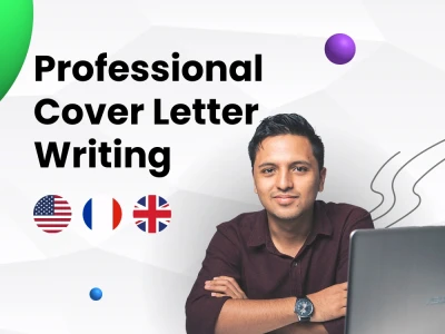 Your professional cover letter for the job application