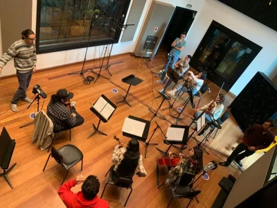 A professional violin recording for your project