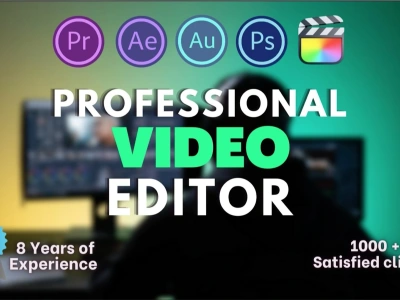 Video editing for youtube, vlog, travel, advertising