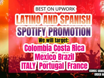 Spotify Latino/Spanish promotion for your song