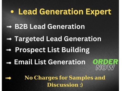 B2B lead generation, LinkedIn lead generation, Prospect Email List Building