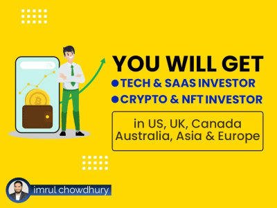 Tech, SaaS, Crypto, Blockchain & NFT Investor in US, UK, AU, Asia & Europe