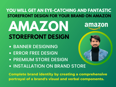Eye-catching and Fantastic Storefront Design for your Brand on Amazon