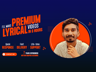 Premium lyrics video in 8 hours