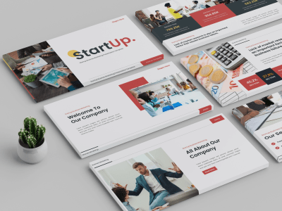 A fantastic pitch deck presentation for your business & marketing