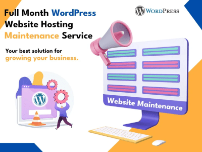Full Monthly WordPress Website Management and Maintenance