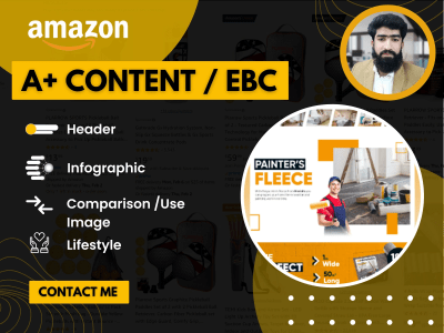 Amazon A+ Content or EBC Design and Upload