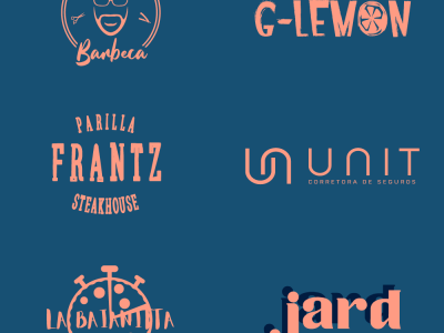 An illustrated logo and brandmark logo design