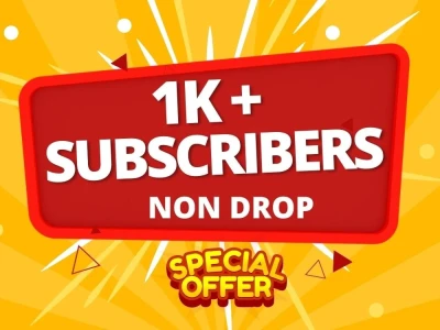 1000+ organic youtube non-drop subscribers | YouTube monetization