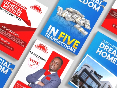 Professional flyers for your brand or business