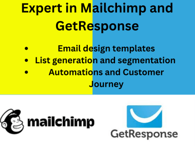 Top notch email marketing services on MailChimp | GetResponse