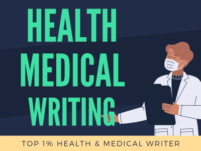 High-Quality Health & Medical Articles & Blog Posts