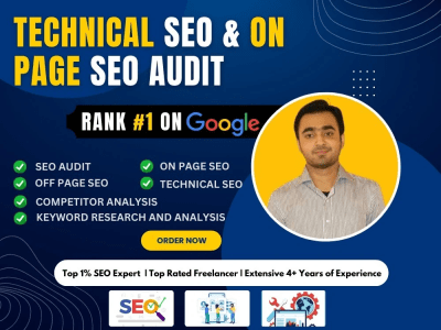 Technical SEO & On Page SEO Audit and Fixes For Your Website by SEO Expert