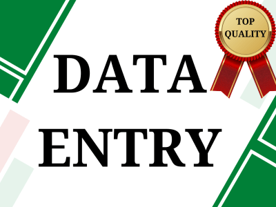 Any Data Entry Task