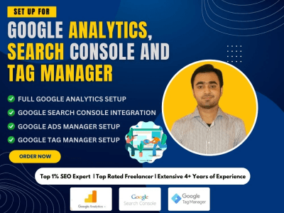 Set Up for Google Analytics | Google Search Console | Google Tag Manager