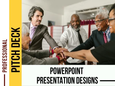 Winning PPT Pitch Deck Design / Professional PowerPoint Presentation Design