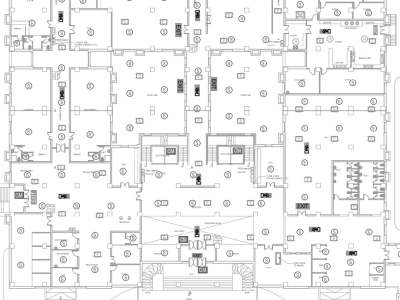 Fire alarm system drawing with loop calculation. | Upwork