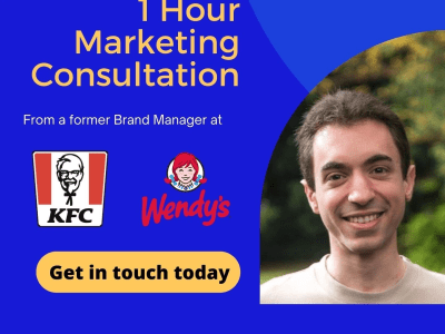 1 hour marketing consultation for your gastronomy business