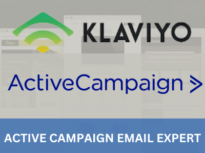 ActiveCampaign | Klaviyo Expert | Active campaign expert
