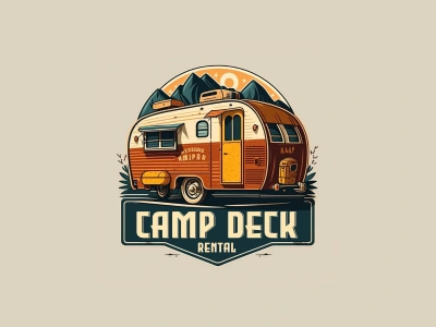 A unique retro vintage rustic logo design