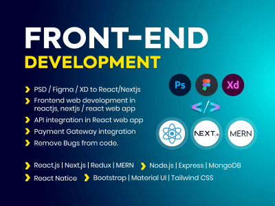 React.Js, Next.Js based FrontEnd Website Development Service | Upwork