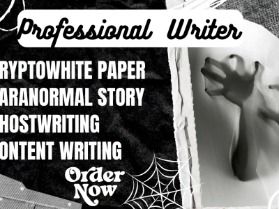 A paranormal story, crypto white paper and content