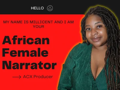 African female audiobook narrator