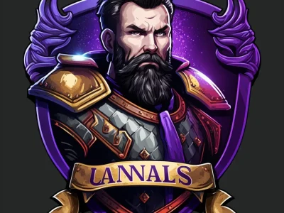 A custom logo, mascot, esports design, clan logo