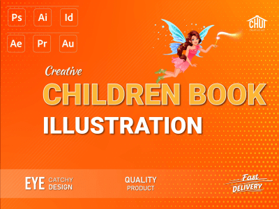 A creative but kids friendly Children Book Illustration