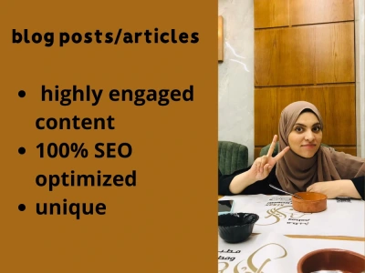 Highly engaging, conversational SEO friendly blog posts